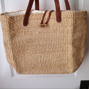 Straw Tote Bag